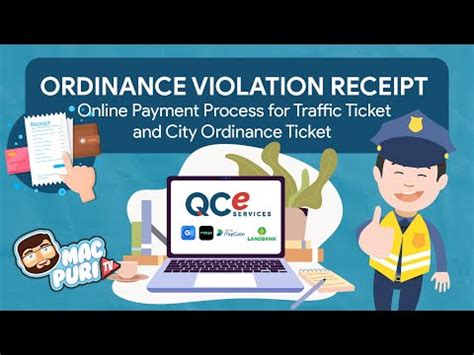 ordinance violation receipt|A Step.
